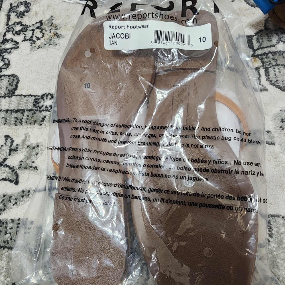Report Jacobi Tan Thong Sandals Flip Flop